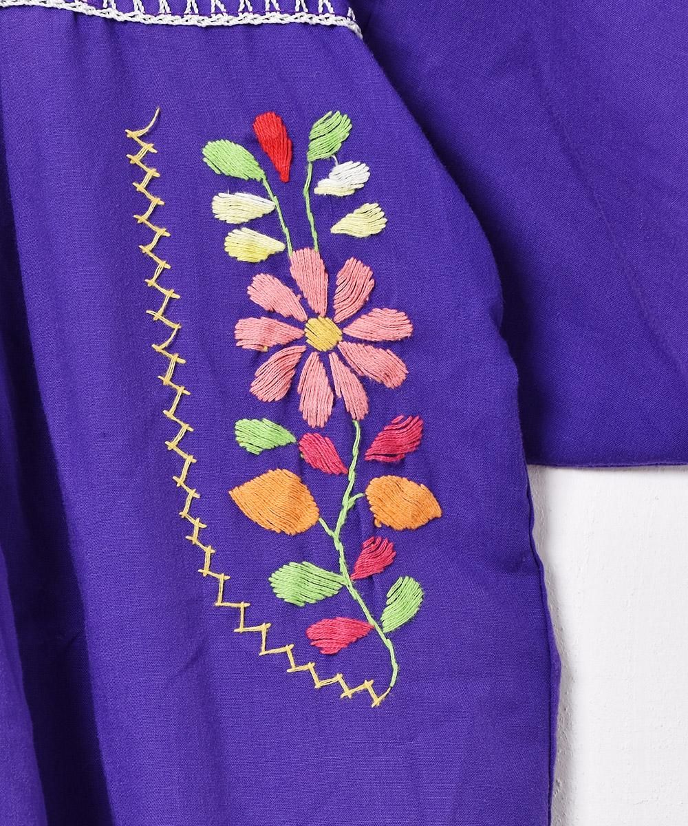 メキシカン刺繍ワンピースメキシコの刺繍ワンピース