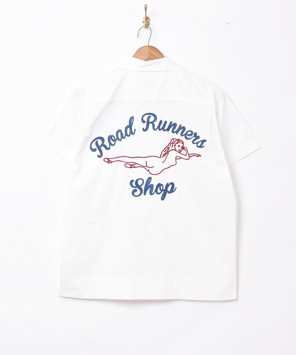 【テンダーロイン】バック刺繍ボーリングシャツ(size:S)