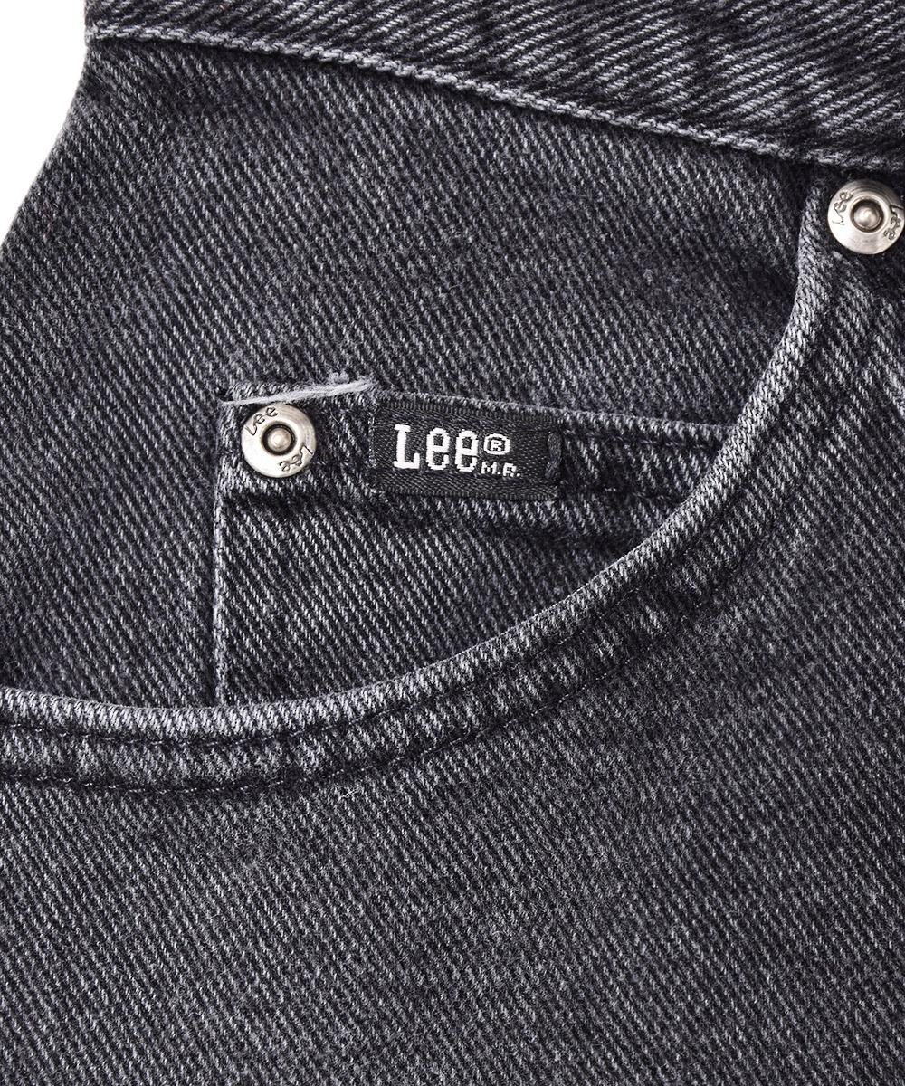 80s USA製　Lee アメリカ製　黒　テーパードデニムパンツ　vintage 80s】Lee テーパードデニムブラックmade in USA
