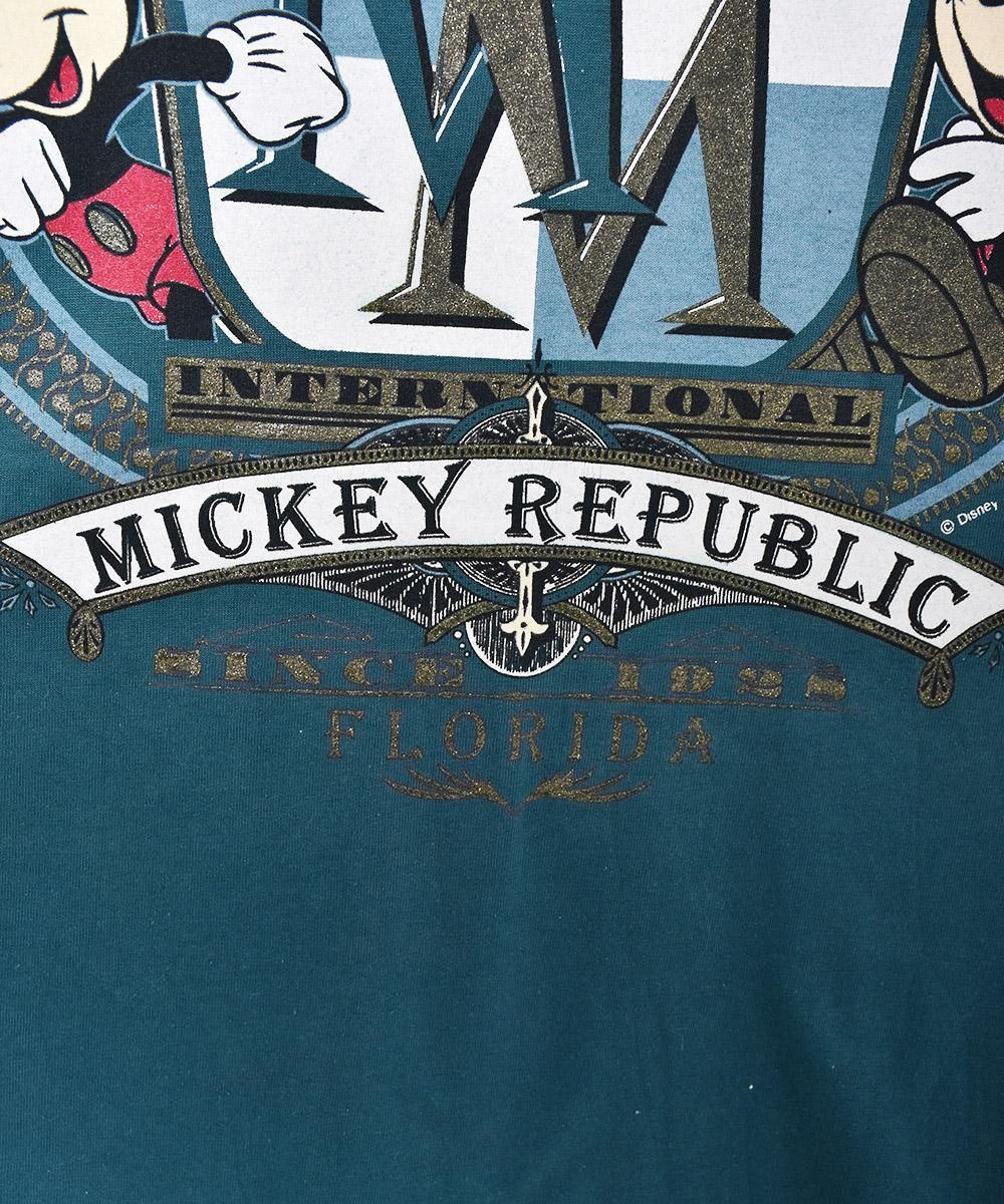 アメリカ製 ミッキーマウス プリントTシャツ - 古着屋 アメリカ製 ミッキーマウス プリントTシャツ - 古着屋