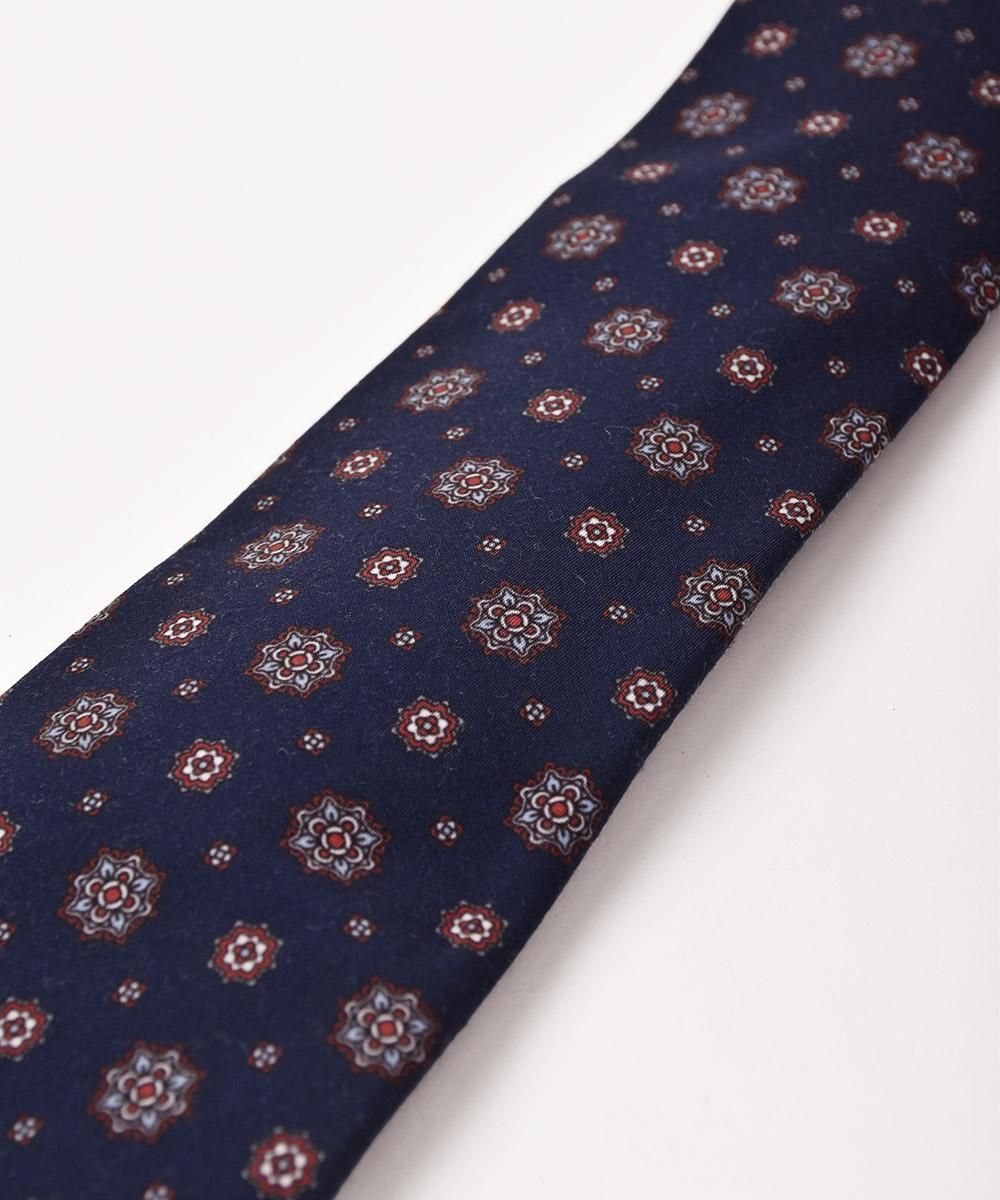 【未使用品】ブリオーニ♡イタリア♡ネクタイ☆ネイビー×白×レッド☆小紋柄 Brioni ブリオーニ ネクタイ O61D00 P941J 4864 BLUETTE BRIONI