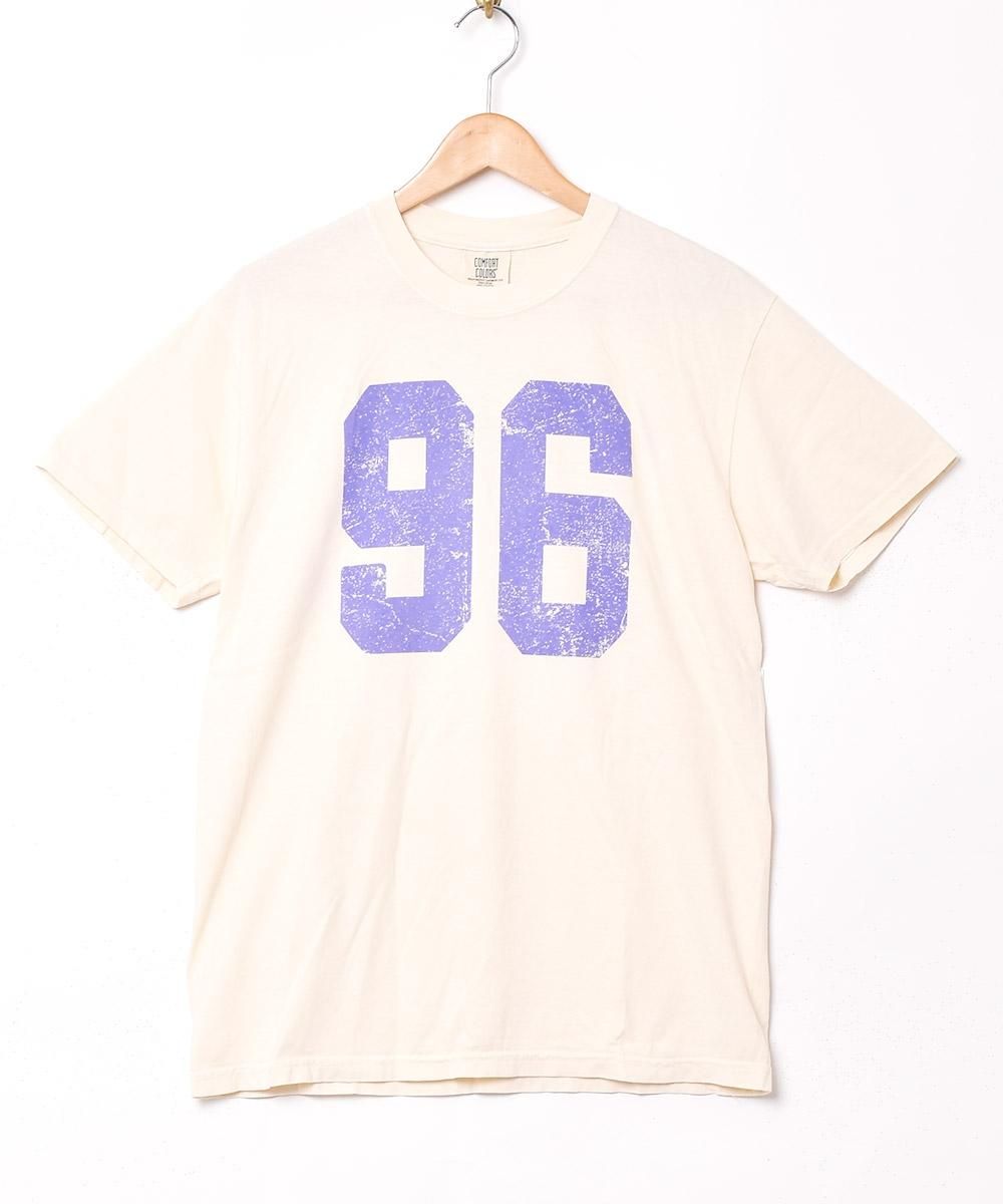 非売品 2色展開】ナンバリングTシャツ 「96」 古着屋 - パープル トップス
