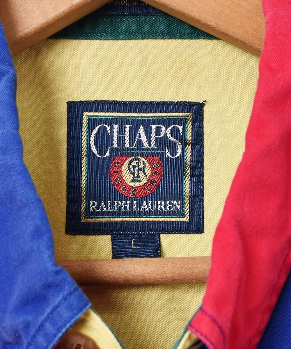 CHAPS Ralph Lauren クレイジーパターン 半袖シャツ - 古着屋 CHAPS Ralph Lauren クレイジーパターン 半袖シャツ - 古着屋