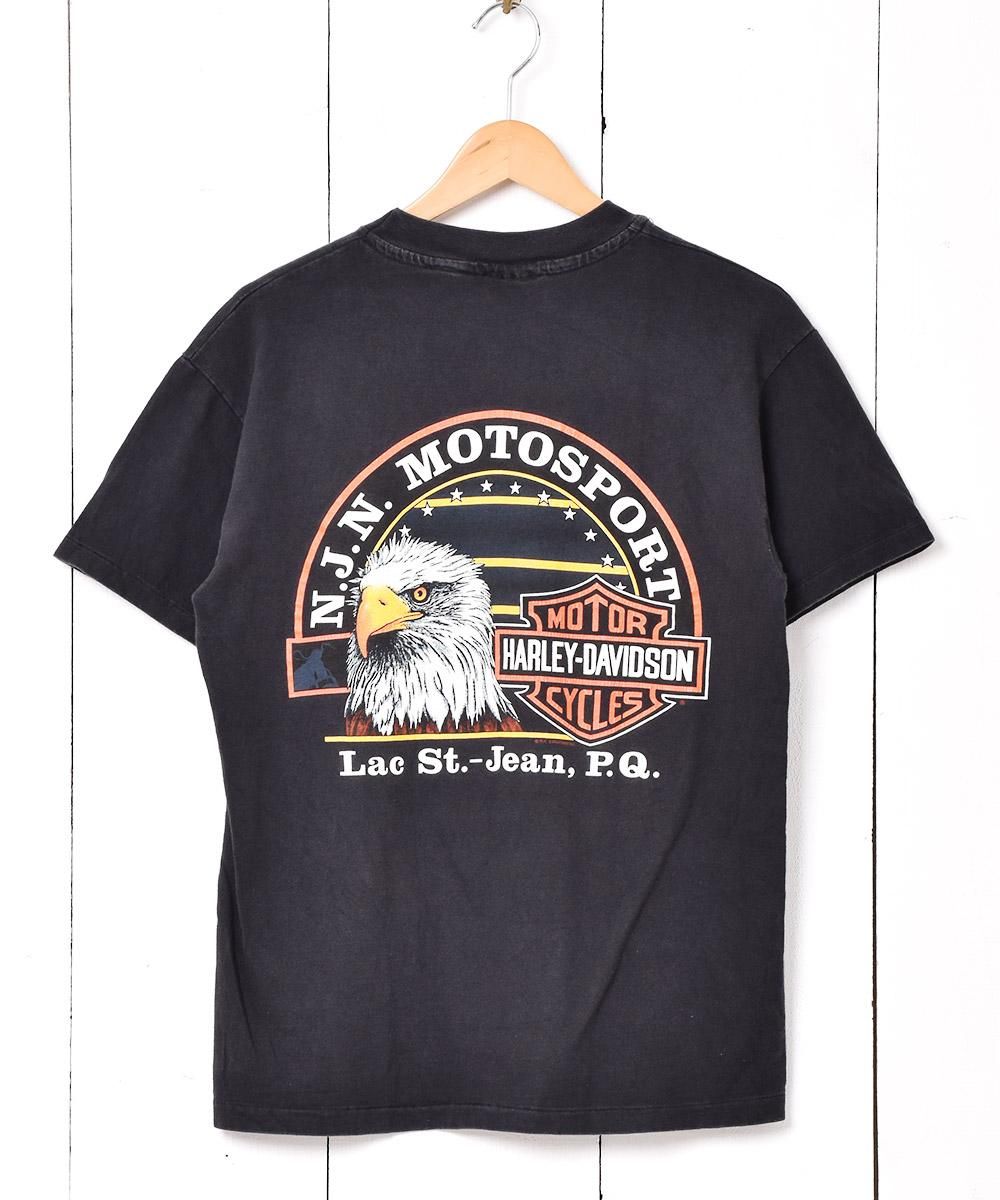 【USA製ヴィンテージ】HARLEY-DAVIDSON 90周年記念Tシャツ 90's USA製 Harley Davidson Printed T-Shirt L / ハーレー