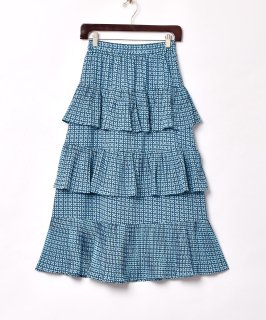 Ruffle skirt - 古着のネット通販サイト 古着屋グレープフルーツ