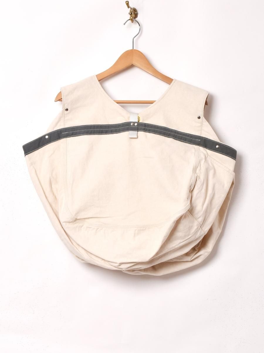 2色展開】ベスト ニュースペーパーバッグ ブルー - 古着屋