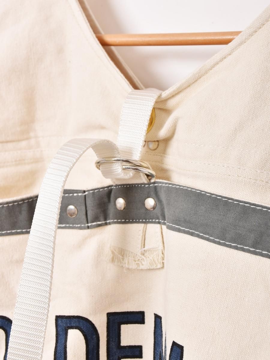 2色展開】ベスト ニュースペーパーバッグ ブルー - 古着屋