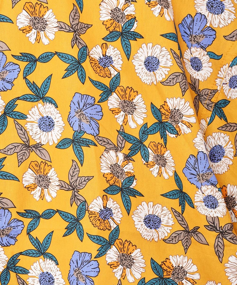 2色展開】「Elcamino」花柄 チャイナデザイン 半袖シャツ