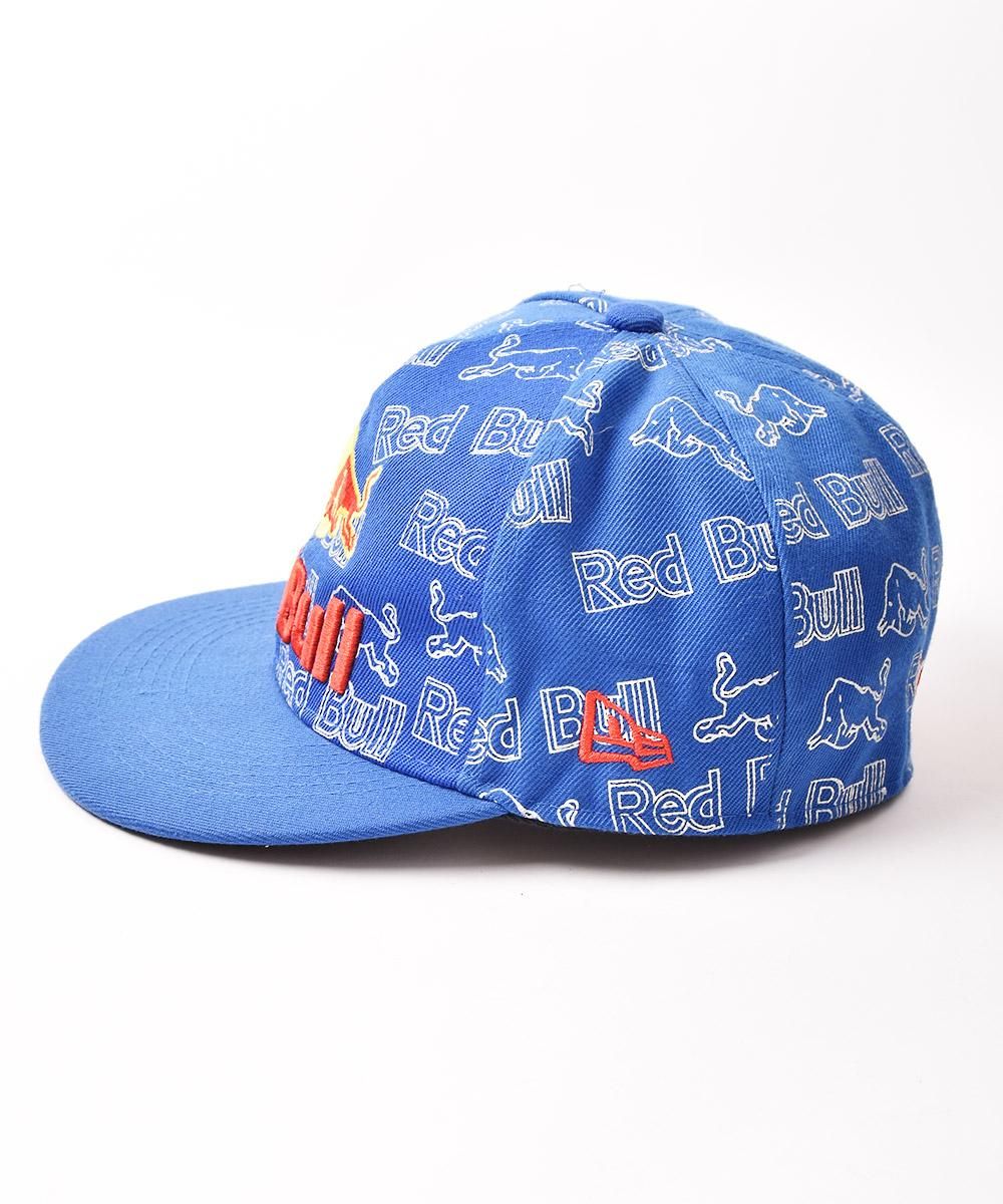 NEW ERA 「Red Bull」総柄 キャップ - 古着屋グレープフルーツ NEW ERA 「Red Bull」総柄 キャップ - 古着屋グレープフルーツ