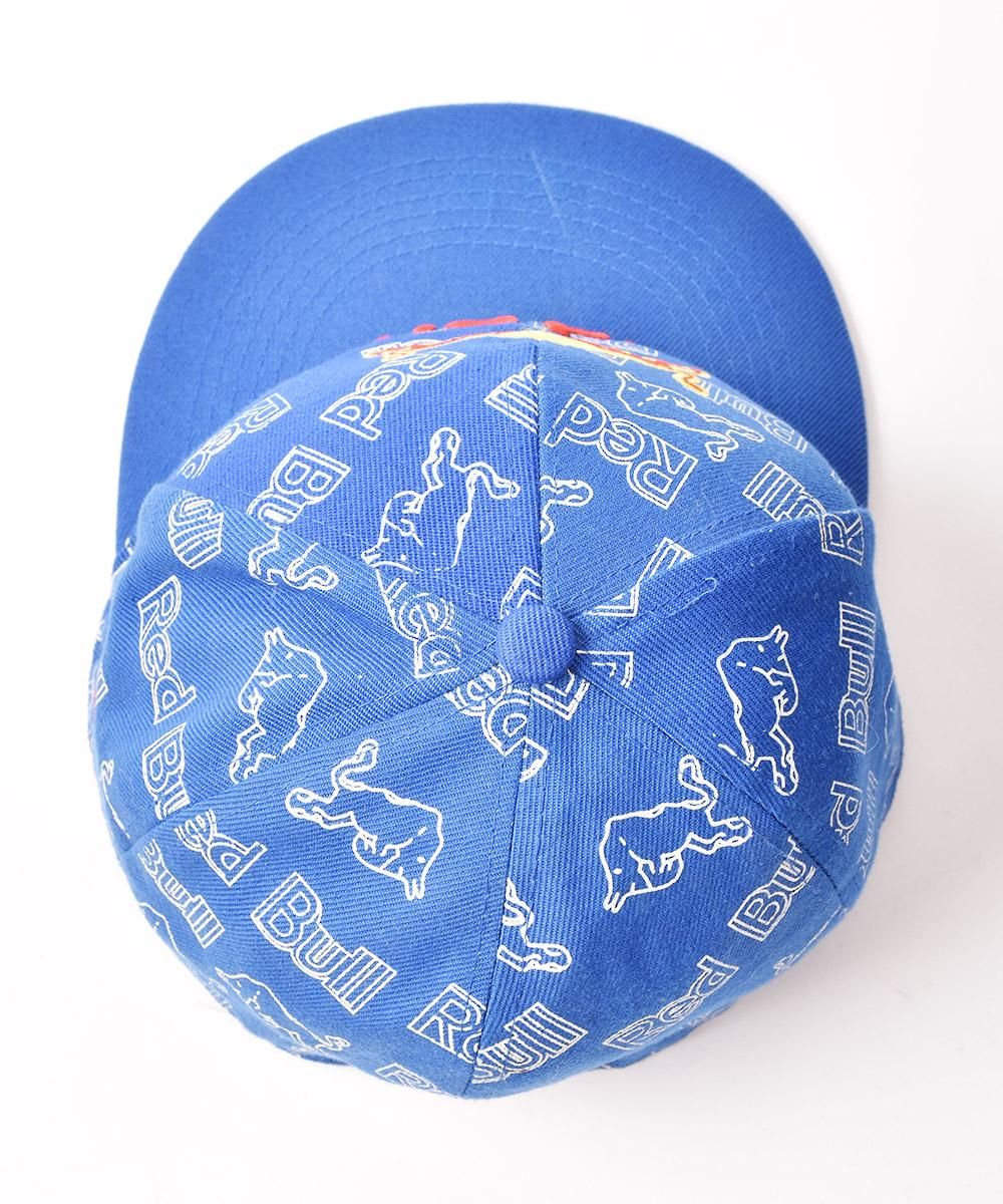 NEW ERA 「Red Bull」総柄 キャップ - 古着屋グレープフルーツ