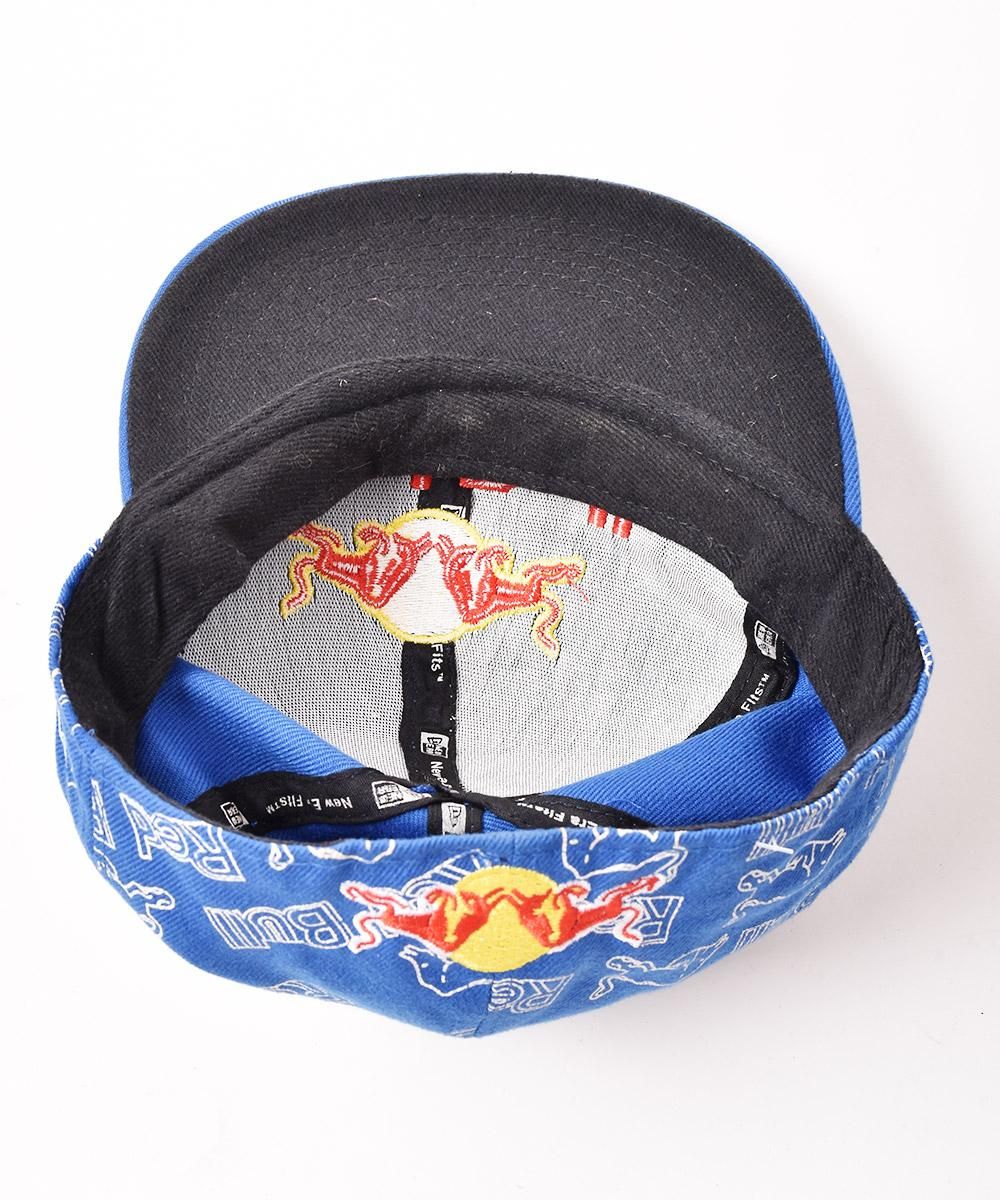 NEW ERA 「Red Bull」総柄 キャップ - 古着屋グレープフルーツ