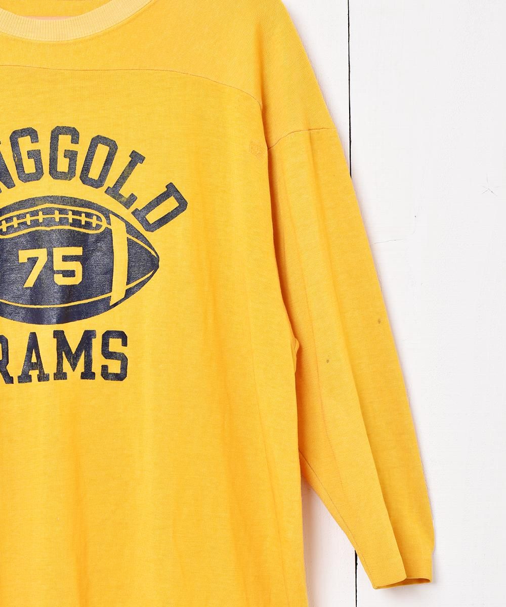 RINGGOLD RAMS ナンバリング フットボールTシャツ - 古着屋 RINGGOLD RAMS ナンバリング フットボールTシャツ - 古着屋