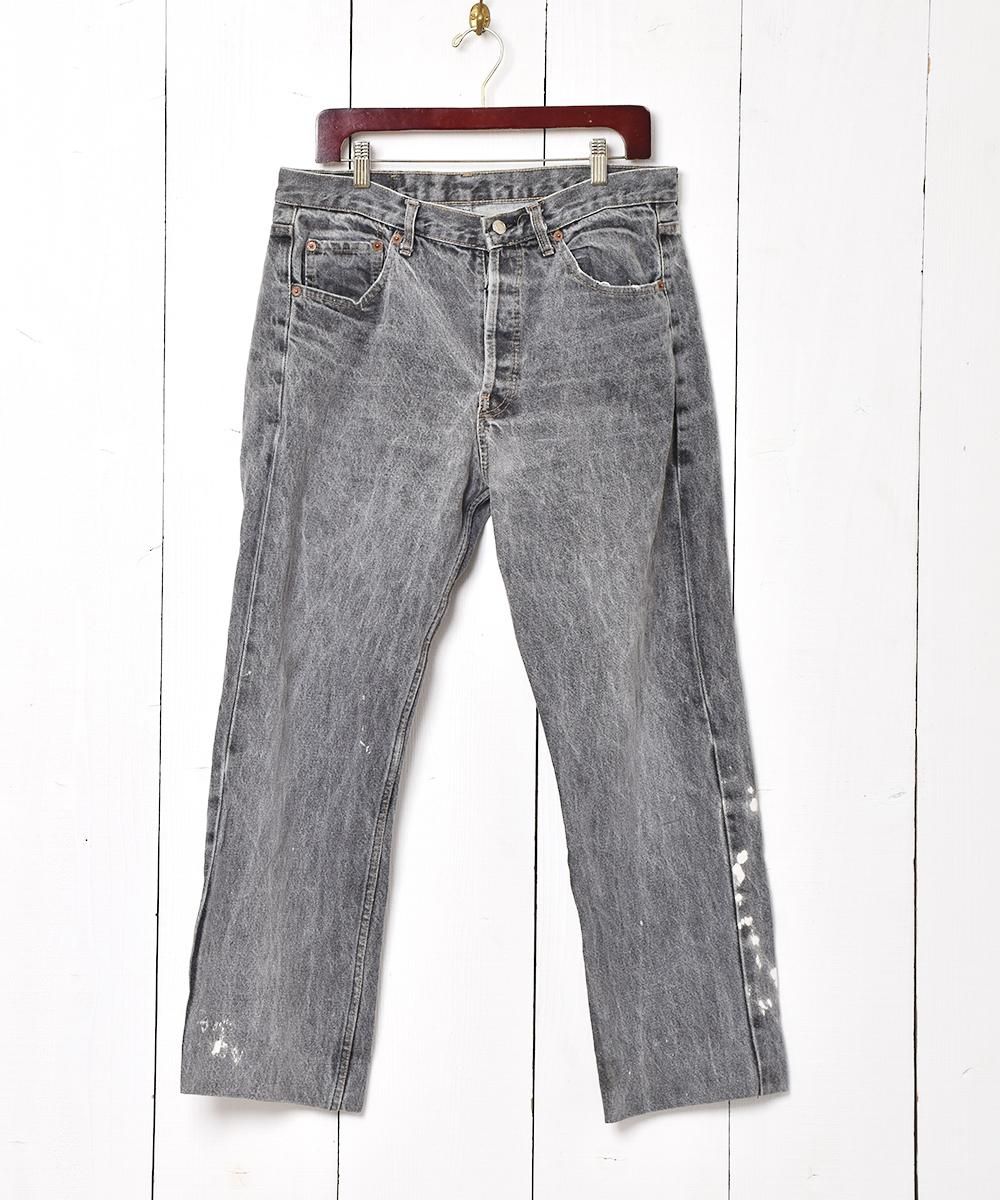 アメリカ製 Levis 501 ブラックデニム W34 - 古着のネット通販