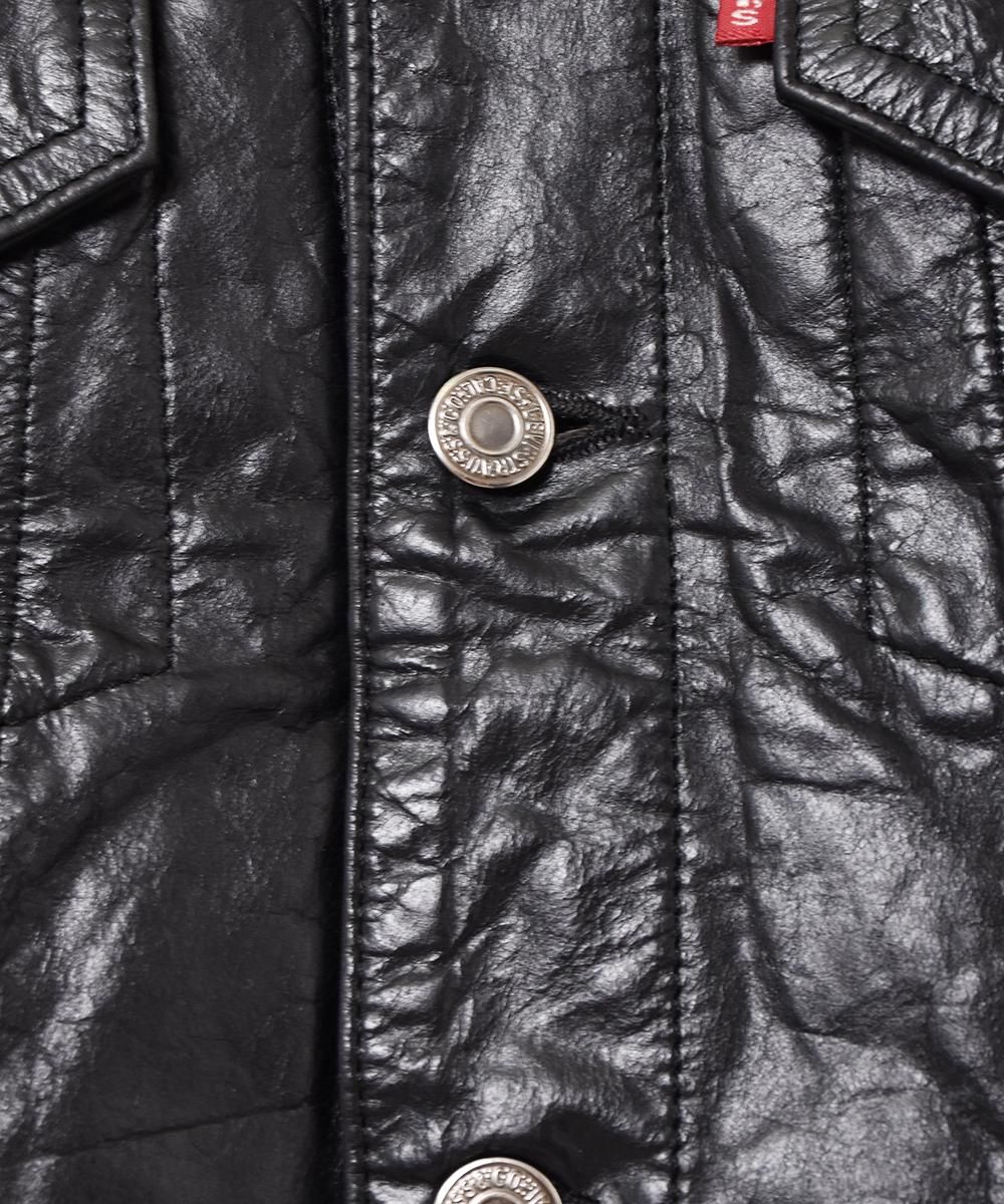Levi's レザージャケット - 古着屋グレープフルーツ ムーン