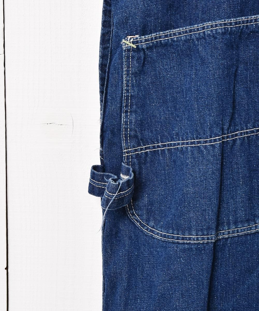 Workmaster デニムオーバーオール - 古着屋グレープフルーツ