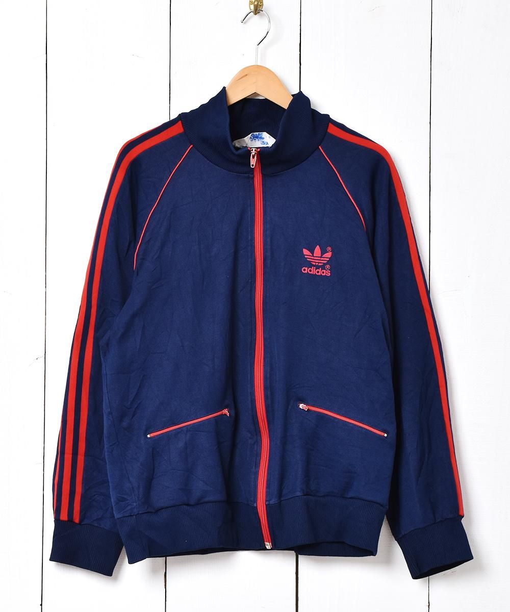 80s adidas トラックジャケット - 古着のネット通販サイト 古着