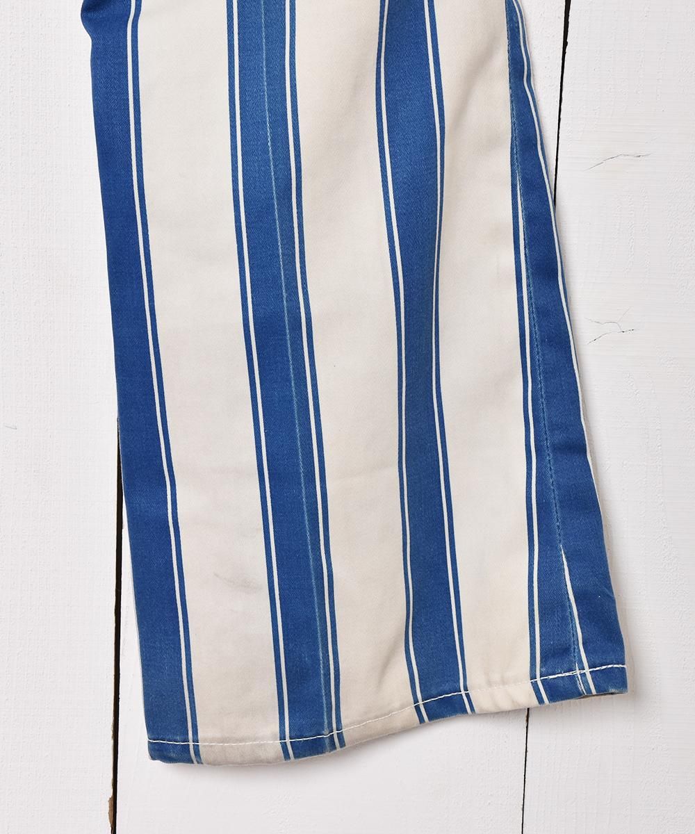 Lee ストライプ フレアパンツ W32 - 古着屋グレープフルーツ