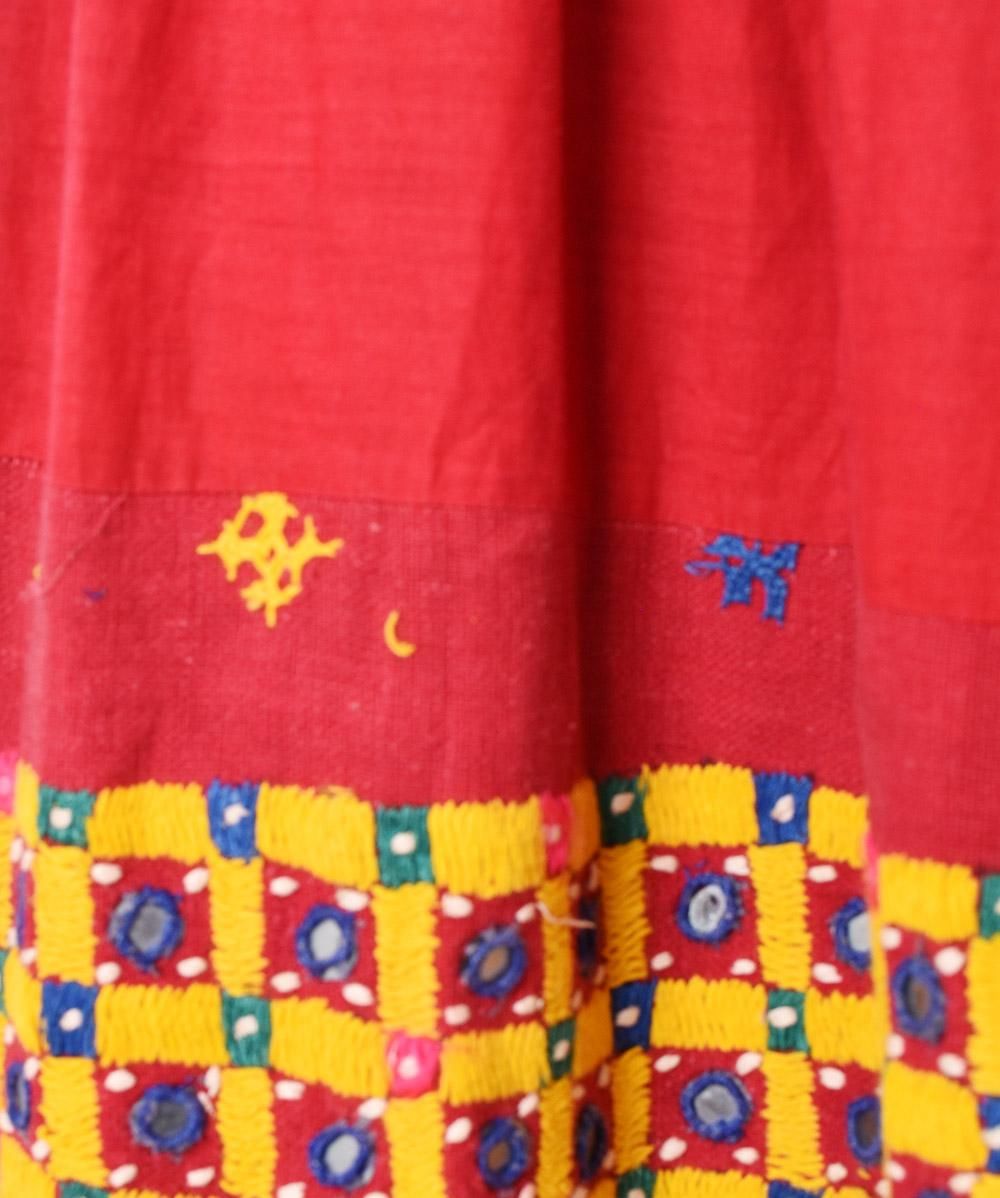 ミラーワーク 刺繍 ヴィンテージスカート - 古着屋 ミラーワーク 刺繍 ヴィンテージスカート - 古着屋