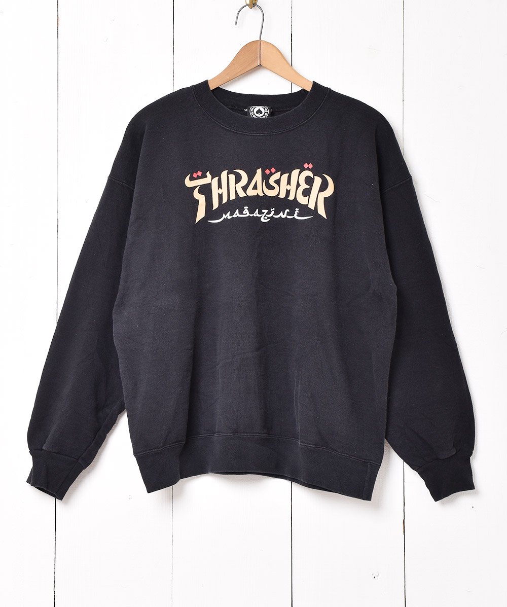 THRASHER ロゴプリント スウェットシャツ - 古着のネット通販サイト