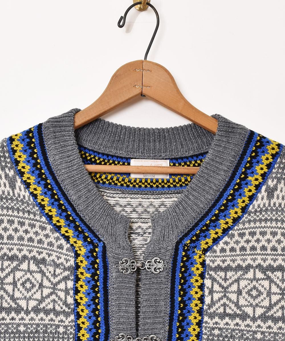 MONCLER グレー ノルディック柄 カーディガン Amazon | [シップス] カーディガン ノルディック柄 クルーネック