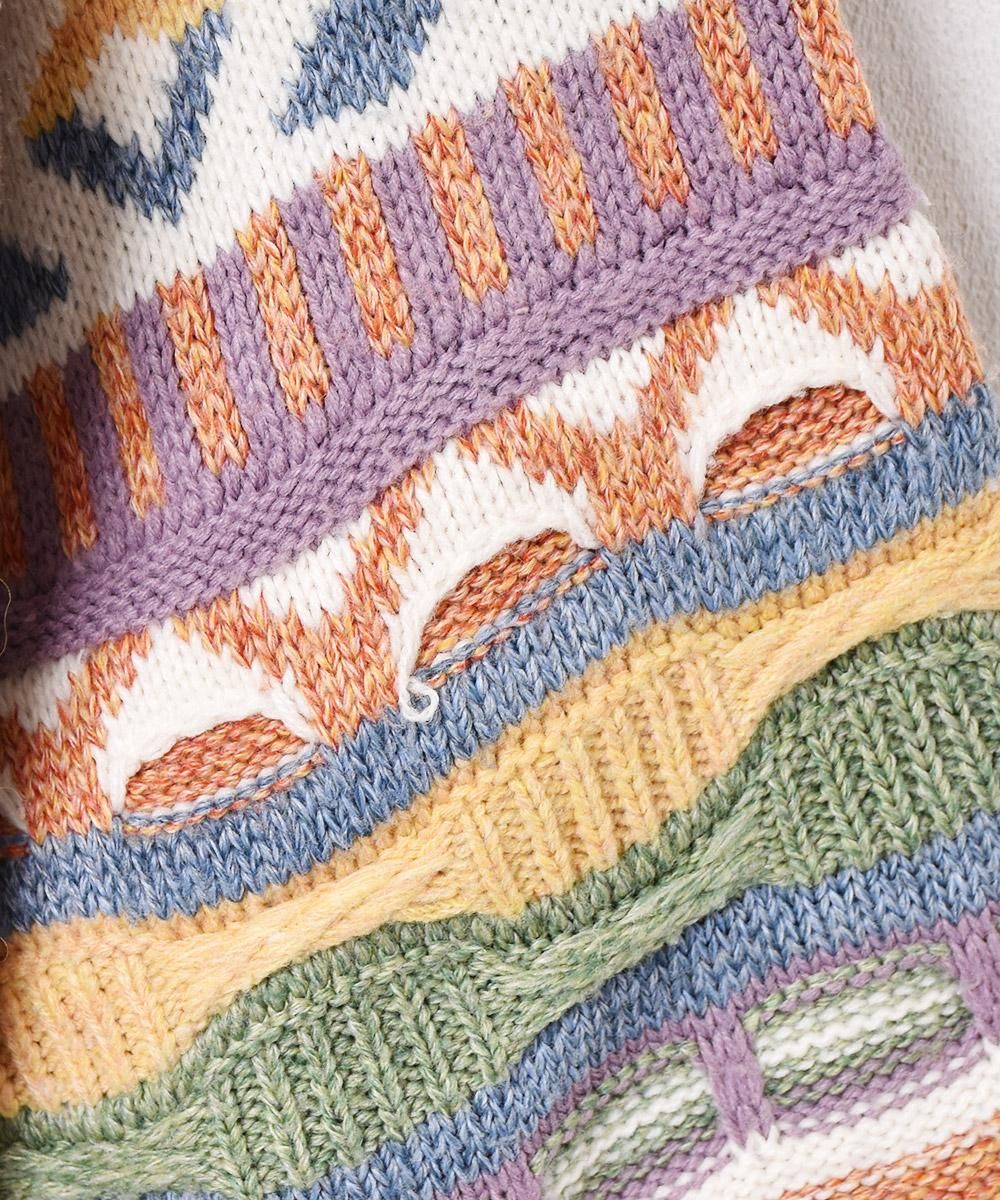 イギリス製 SWEATER SHOP 3D デザインセーター - 古着屋 イギリス製 SWEATER SHOP 3D デザインセーター - 古着屋