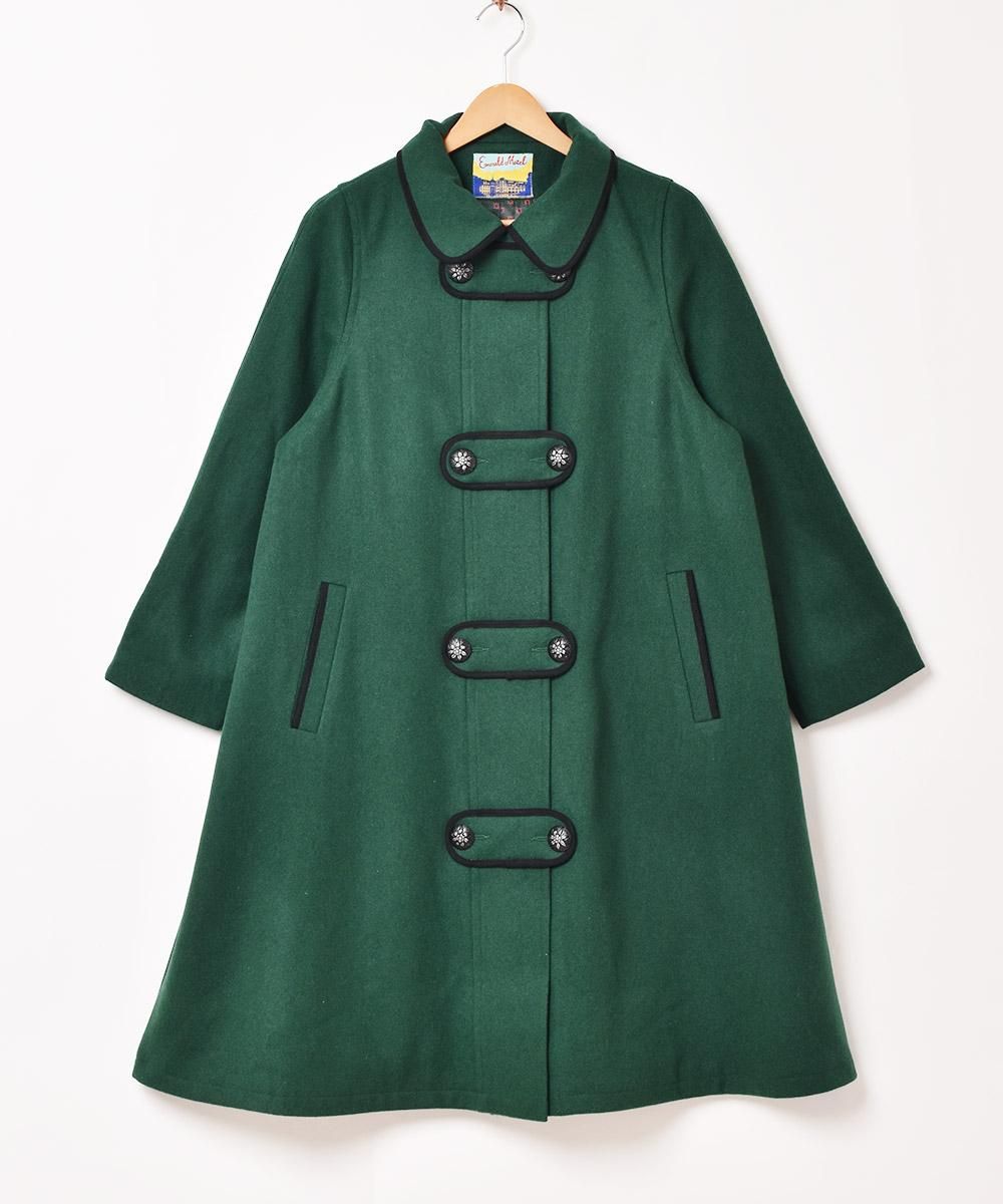古着 イタリア製 vintage ローデンコート XL モスグリーン チロル