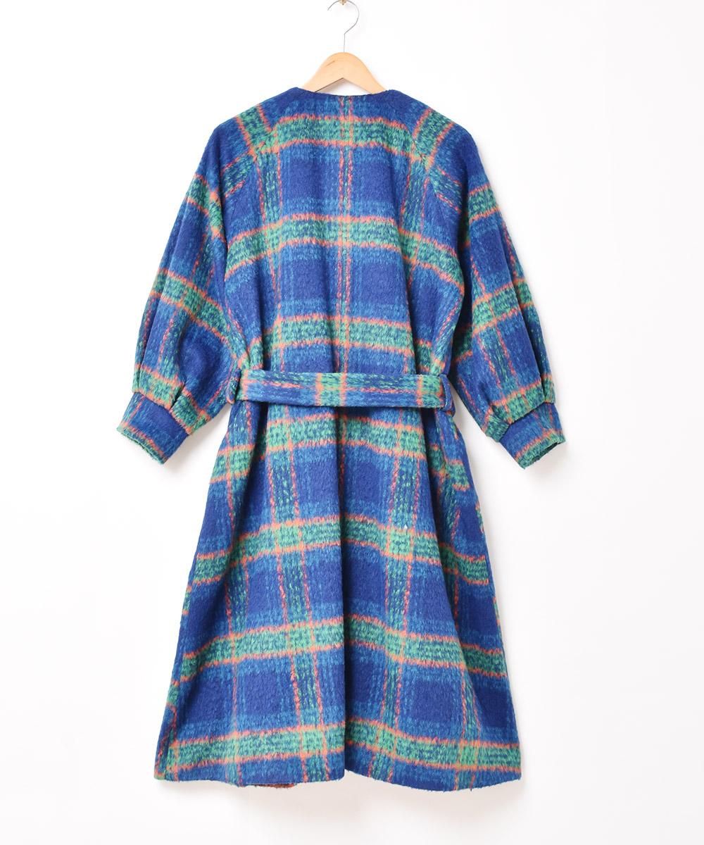 古着 70年代 ペンドルトン PENDLETON チェック柄 ウールロング