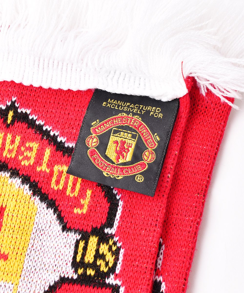 Manchester United FC サッカーマフラー - 古着のネット通販サイト 