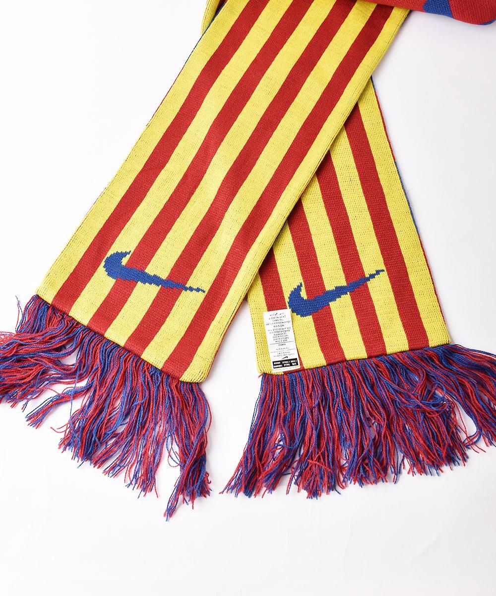 NIKE FCバルセロナ サッカーマフラー - 古着のネット通販サイト 古着屋 NIKE FCバルセロナ サッカーマフラー - 古着のネット通販サイト 古着屋