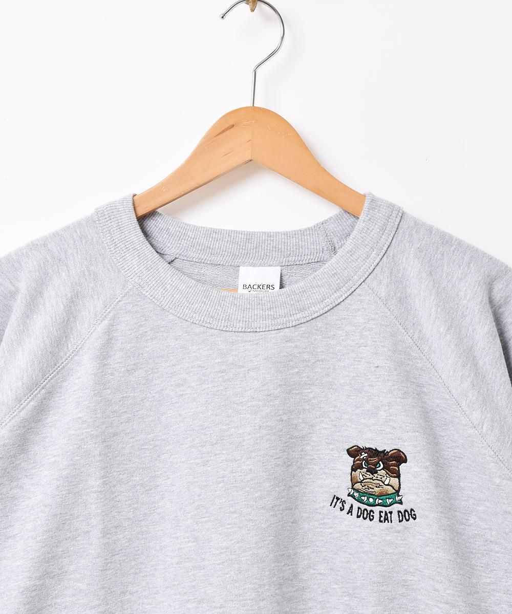 Brook グレー スウェットシャツ M SUVIN PLATINUM 裏毛スウェットシャツ グレー – MINIMAL