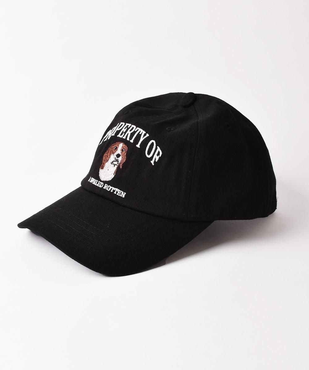 2色展開】コットンキャップ Dog ベージュ - 古着屋
