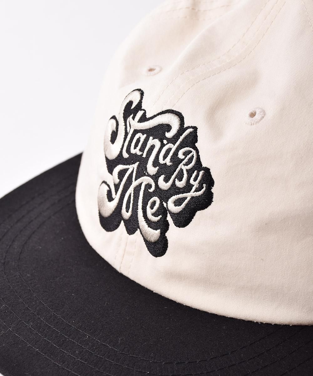 刺繍 2トーン キャップ 「Stand By Me」ブラック - 古着屋