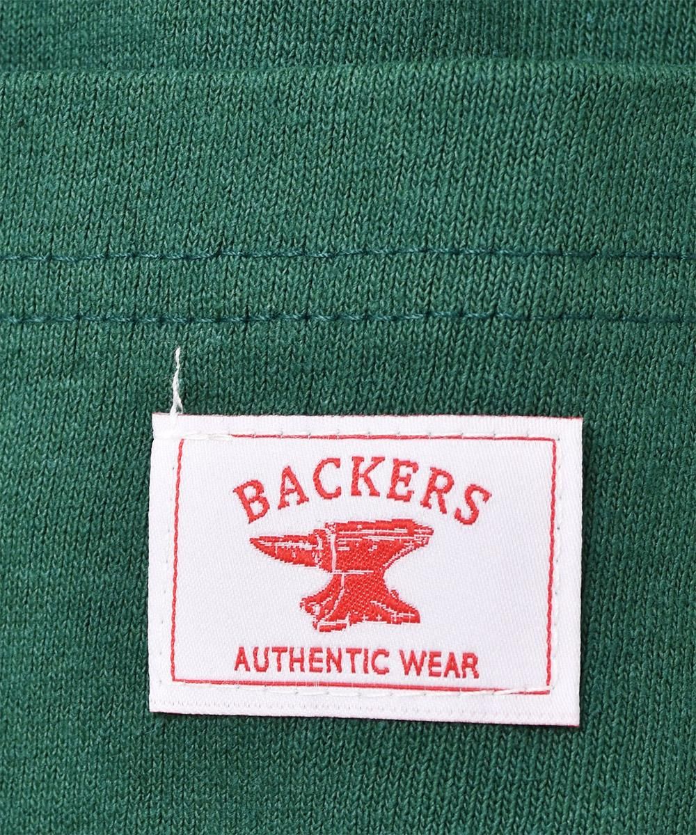 4色展開】「Backers」ポケット ロングスリーブTシャツ グリーン