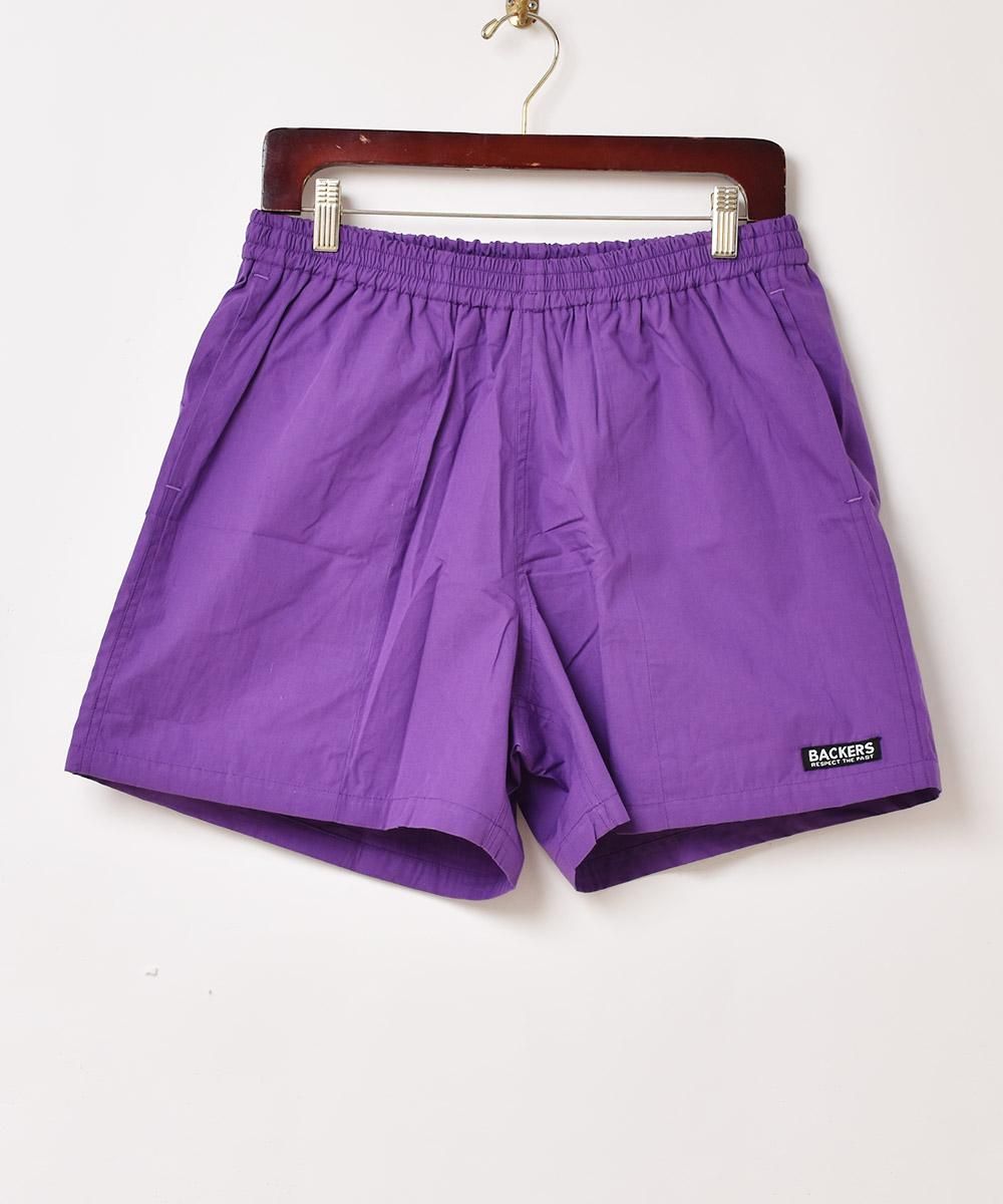 Backersロゴイージーショートパンツ|黒 - 古着屋