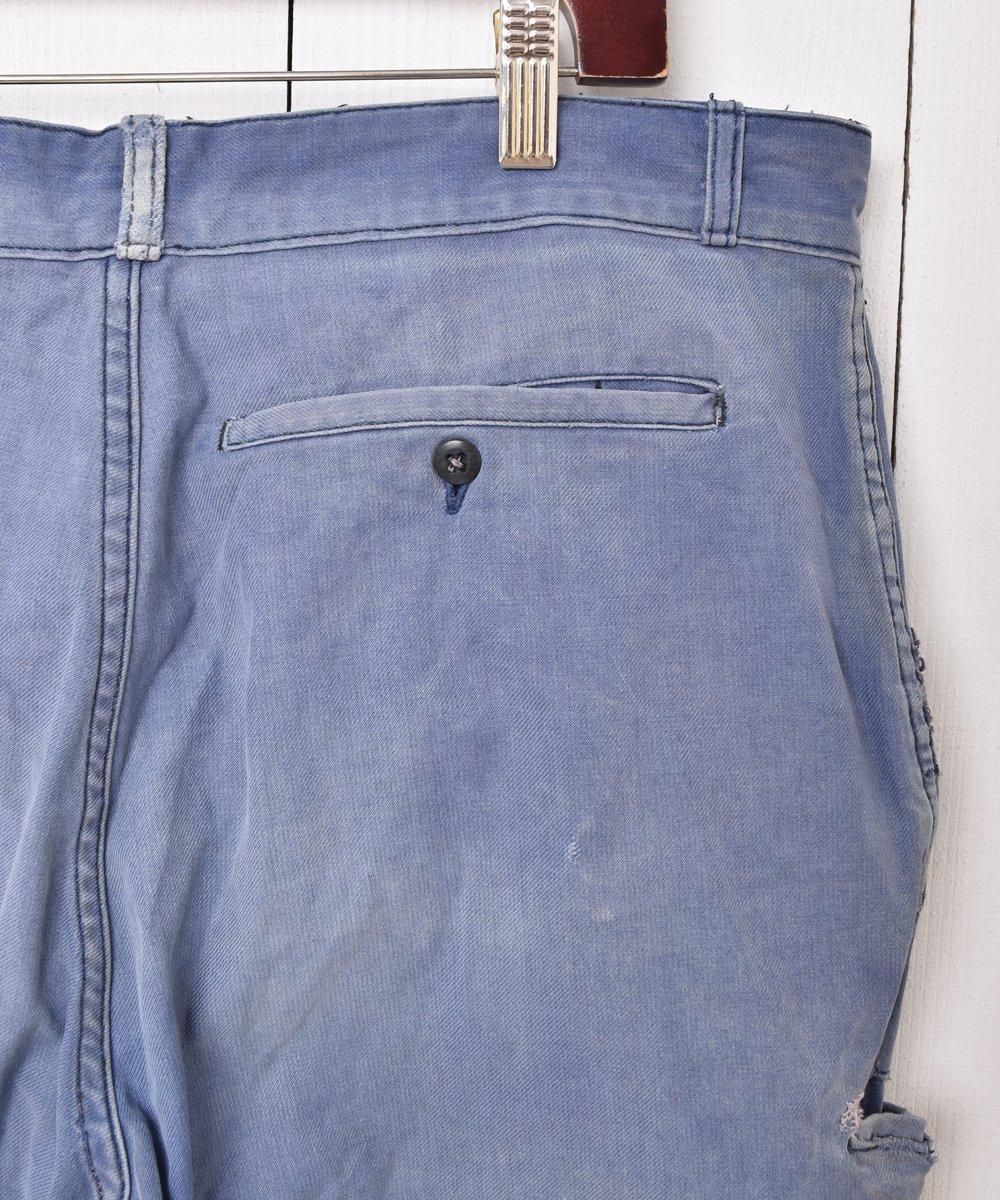 50's ～60's ADOLPHE LAFONT パッチワーク フレンチワークパンツ