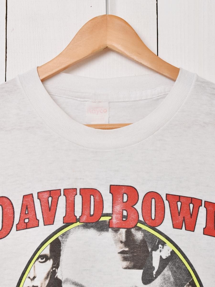1990 David Bowie SOUND VISION ツアーTシャツ - 古着屋 1990 David Bowie SOUND VISION ツアーTシャツ - 古着屋