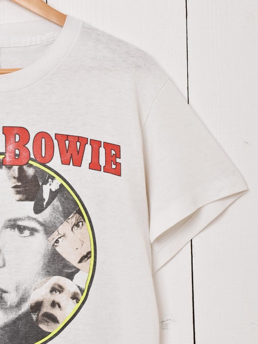 1990 David Bowie SOUND VISION ツアーTシャツ - 古着屋 1990 David Bowie SOUND VISION ツアーTシャツ - 古着屋
