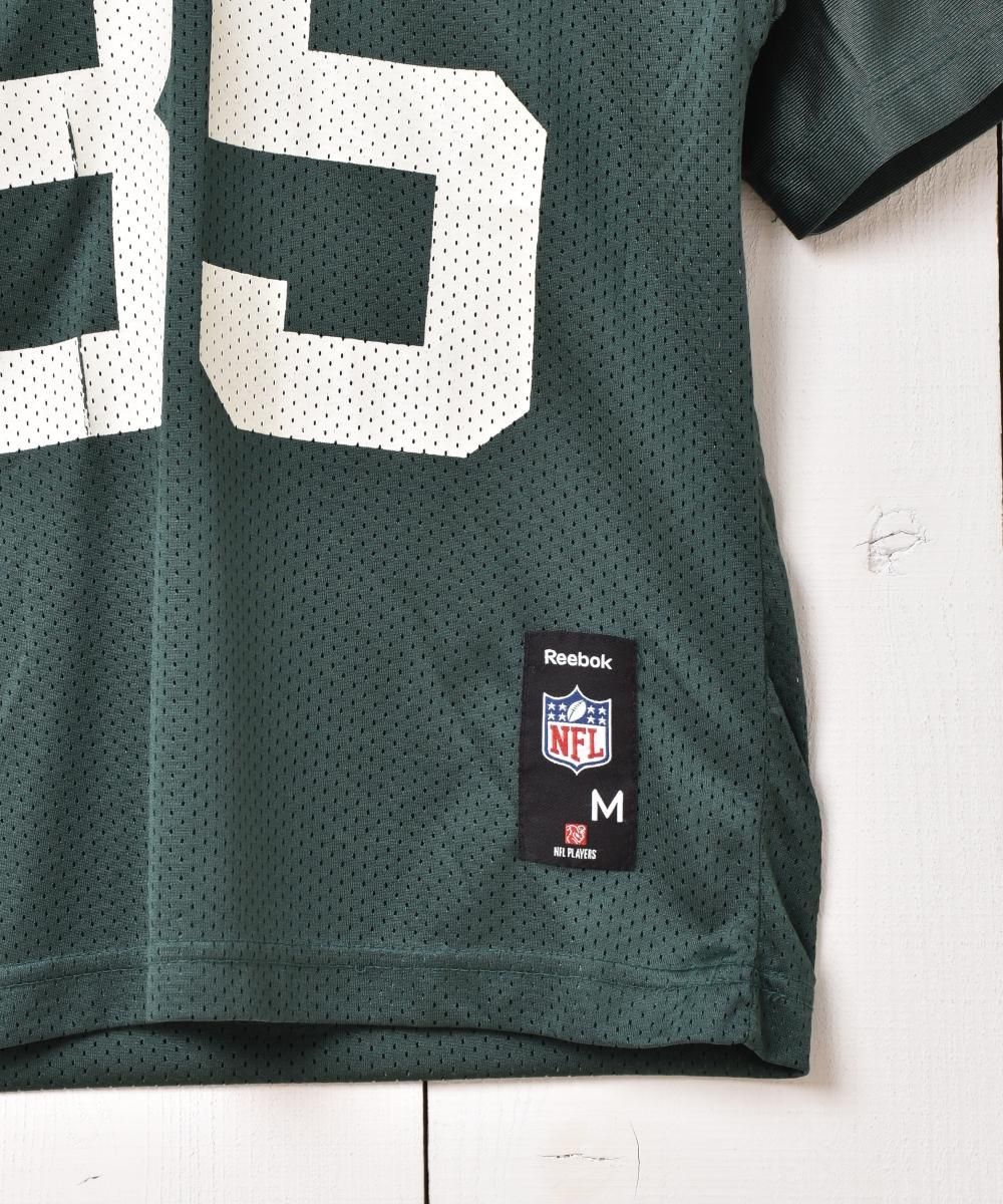 超希少【NFL】リーボック グリーンベイ パッカーズ チーム刺繍 ゲームシャツ Reebok