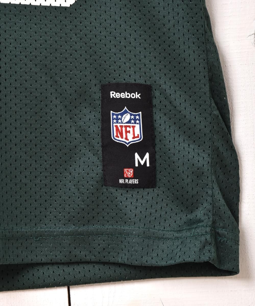 超希少【NFL】リーボック グリーンベイ パッカーズ チーム刺繍 ゲームシャツ Reebok