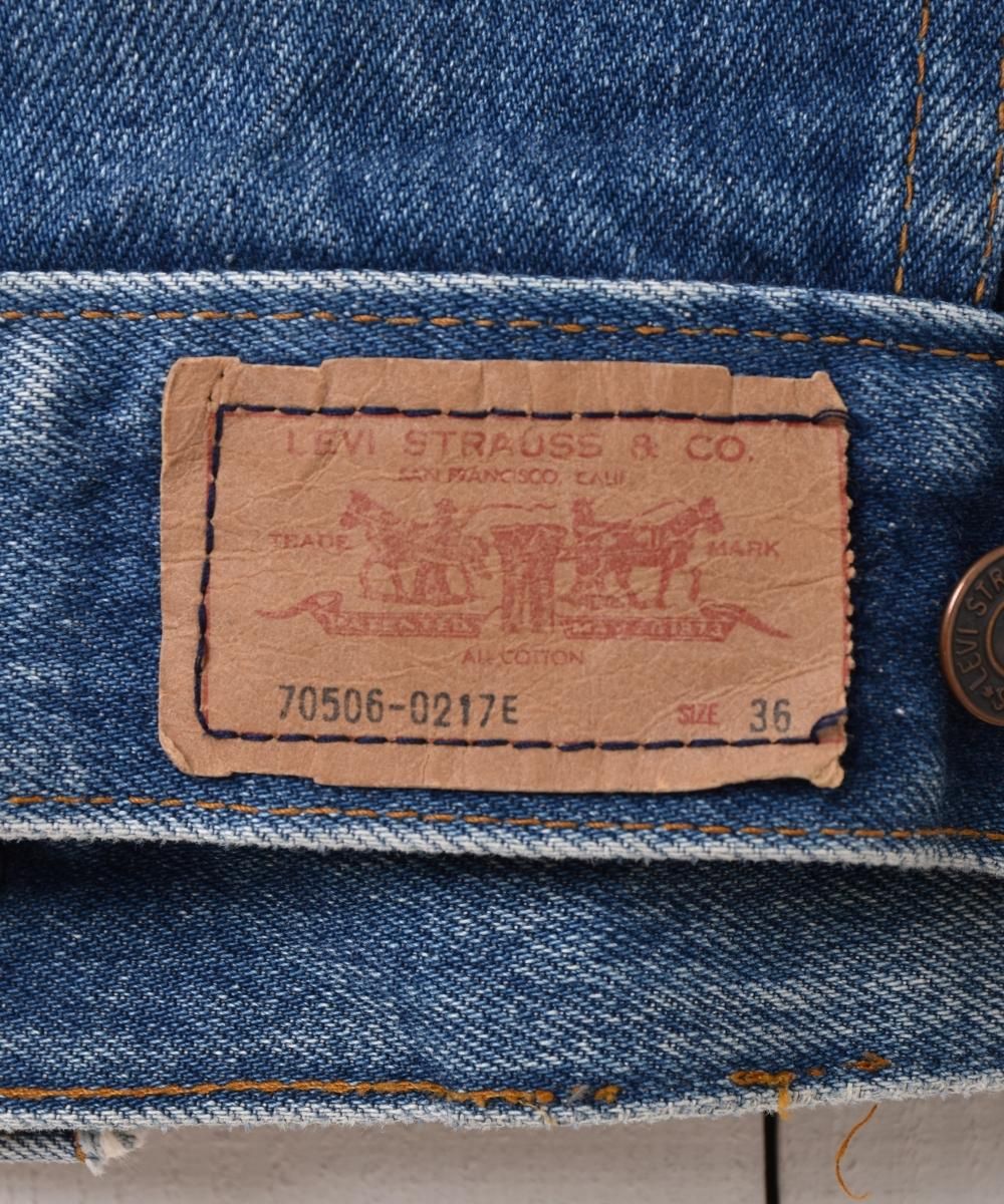 80's~90's Levi's 70506 デニムベスト - 古着屋 80's~90's Levi's 70506 デニムベスト - 古着屋