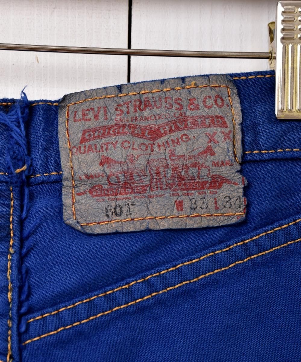 Levi's 後染め デニム ミニスカート - 古着屋グレープフルーツ Levi's 後染め デニム ミニスカート - 古着屋グレープフルーツ