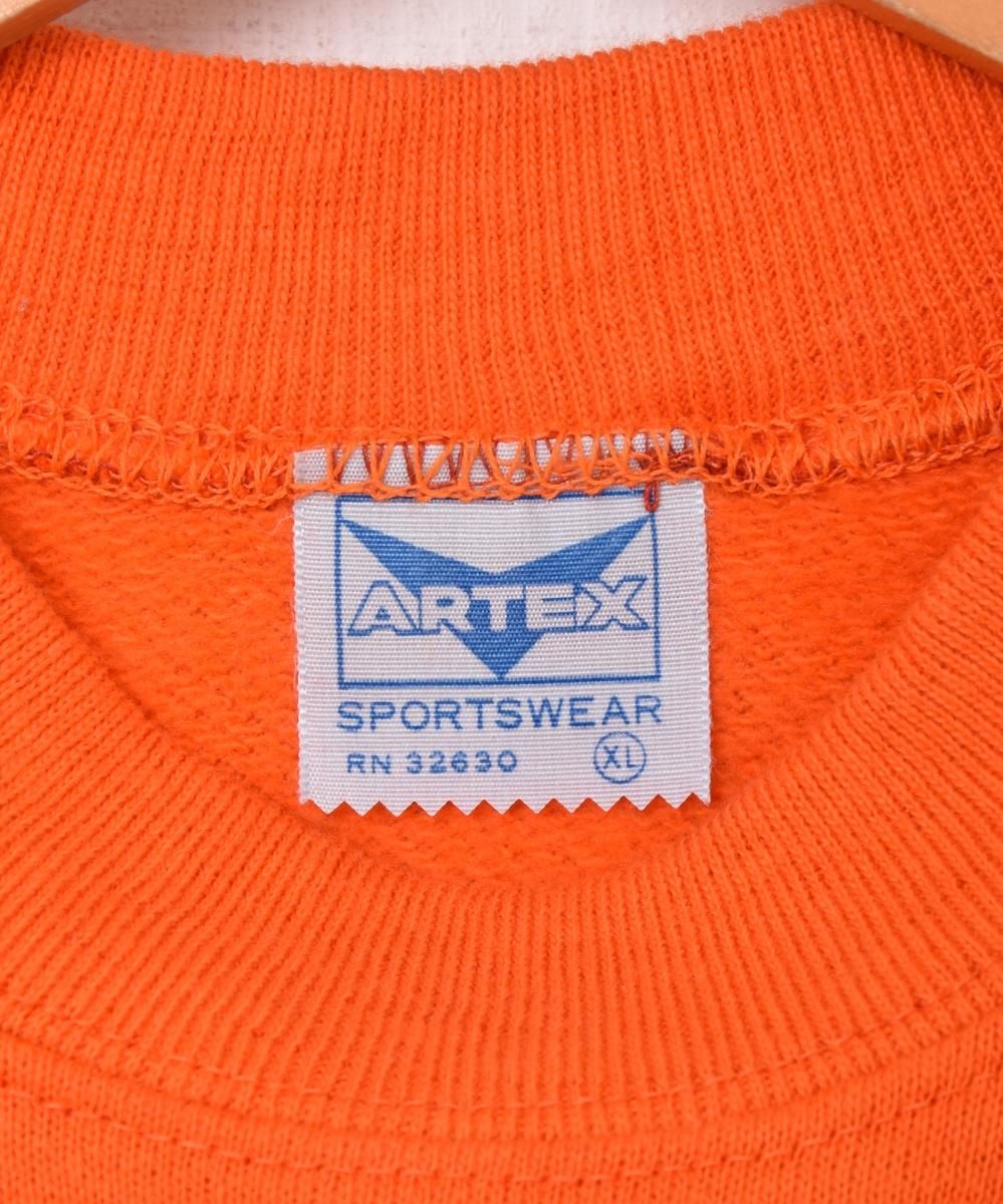 60's TEXAS Longhorns フロッキープリント 半袖 スウェット 60's TEXAS Longhorns フロッキープリント 半袖 スウェット