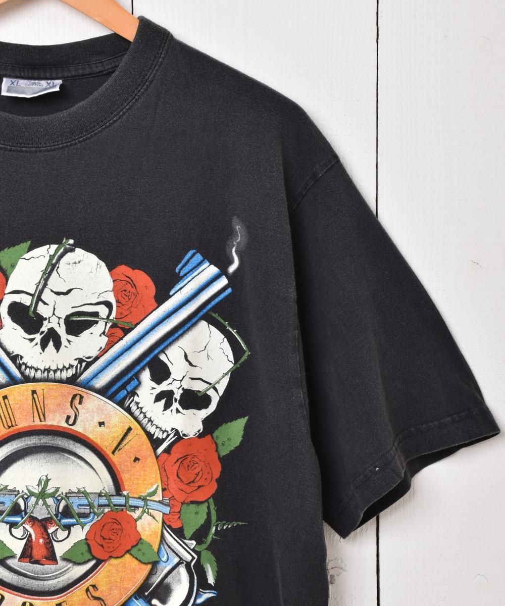GUNS N ROSES プリントTシャツ - 古着屋グレープフルーツ ムーン