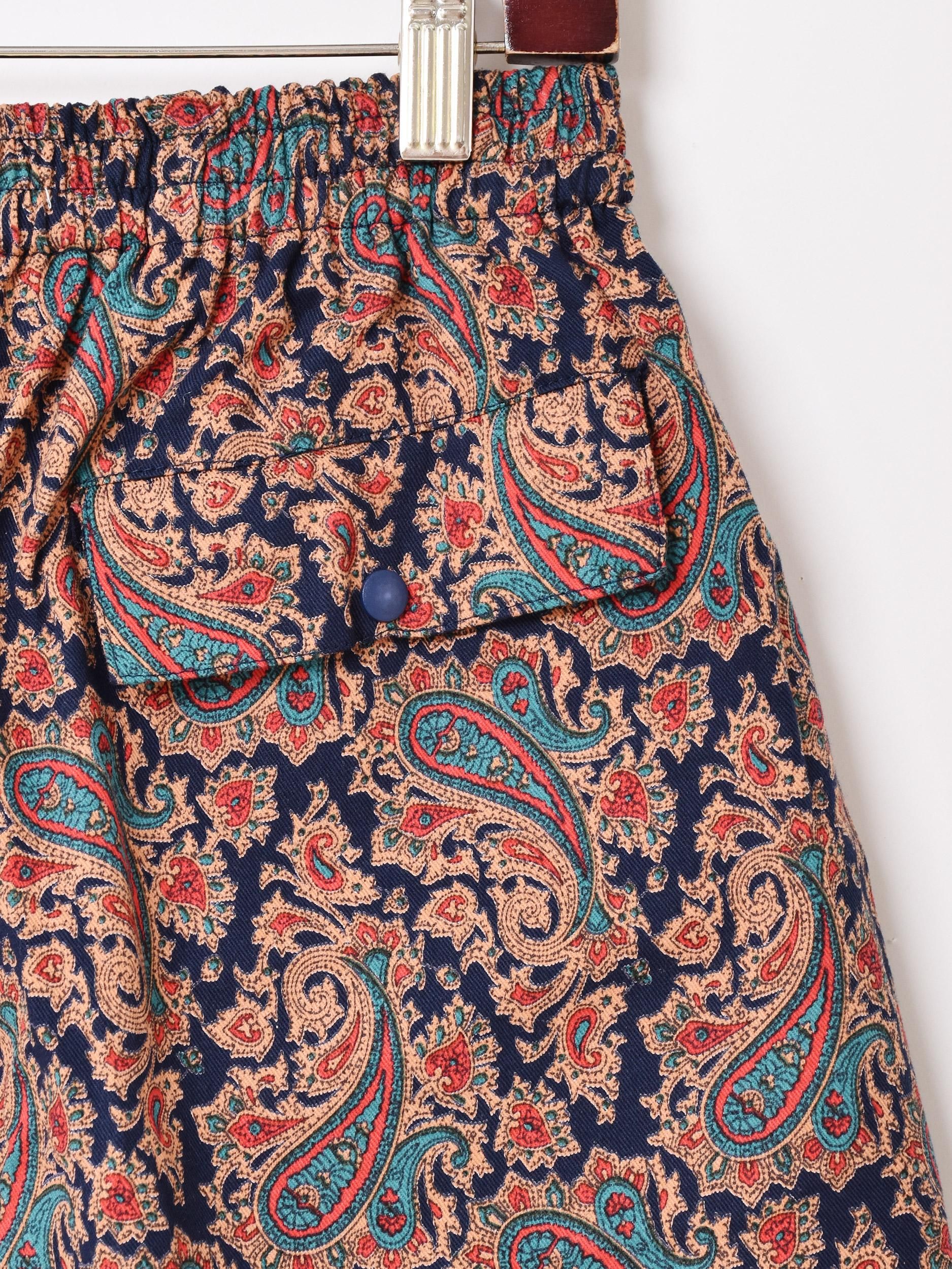ALDIES/アールディーズ 『Paisley Short Pants』 ペイズリー