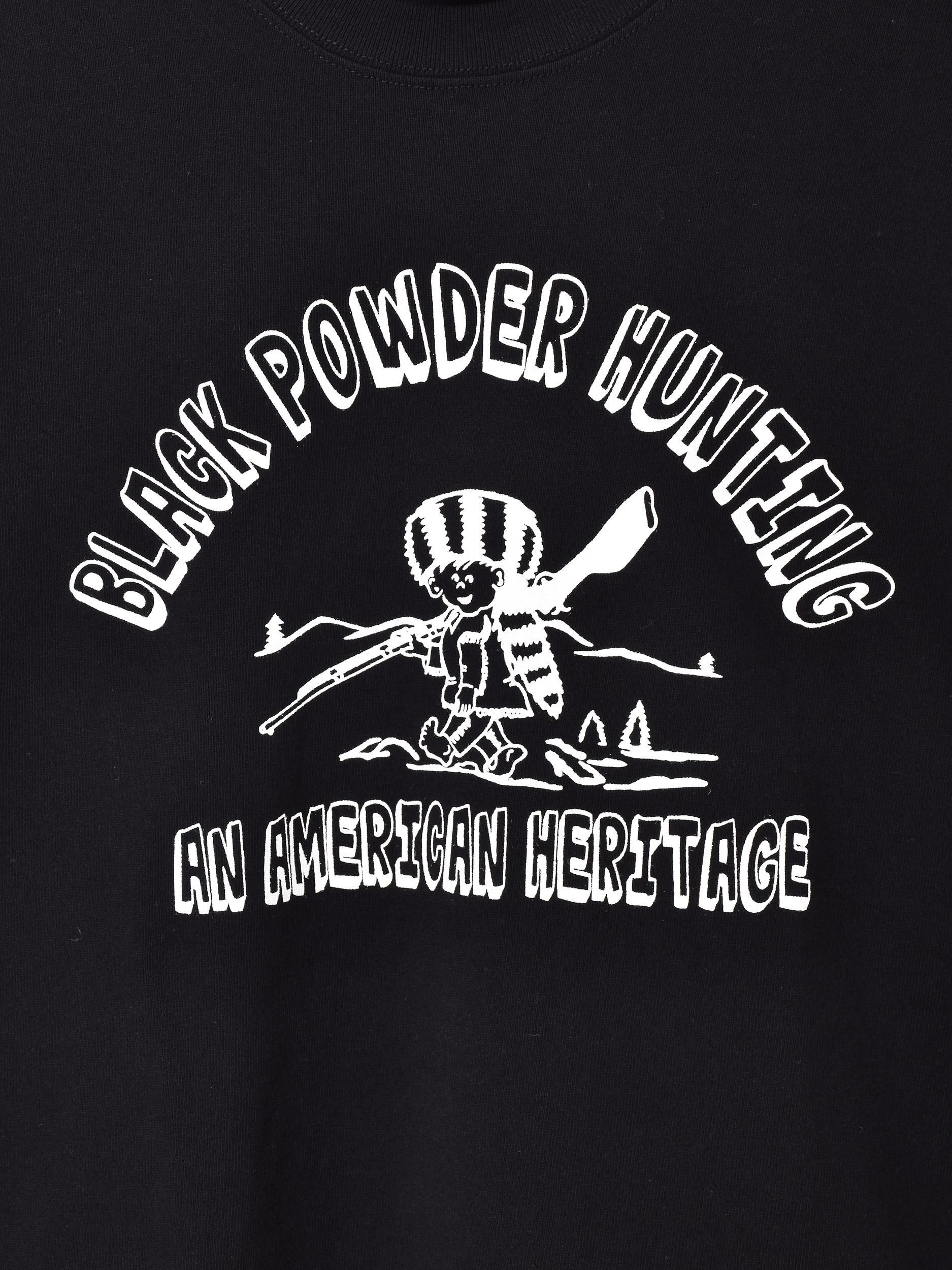 2色展開】プリント ロングスリーブTシャツ「BLACK POWDER HUNTING