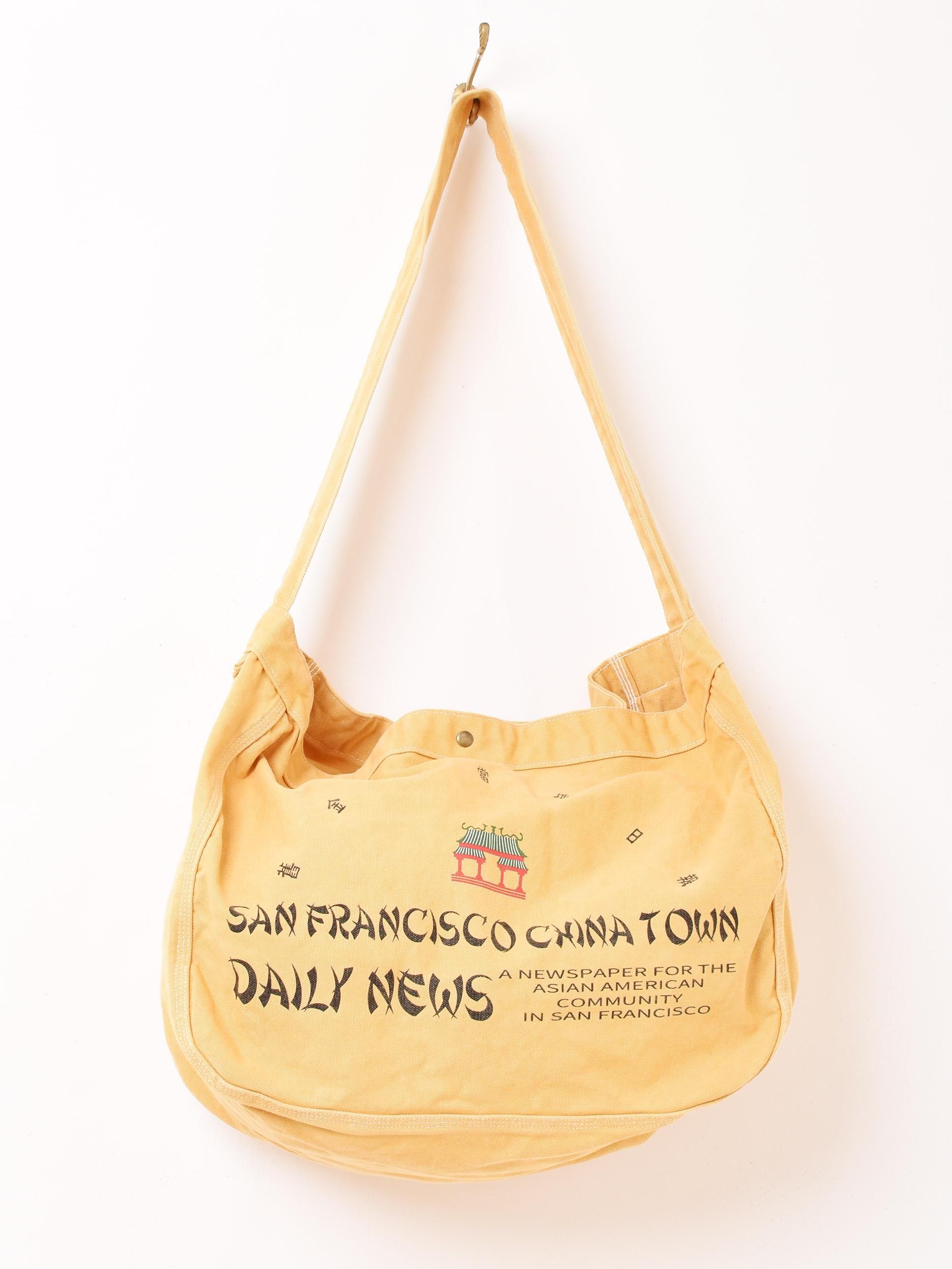 ニュースペーパーバッグ【SANFRANCISCO CHINA TOWN】 - 古着屋 ニュースペーパーバッグ【SANFRANCISCO CHINA TOWN】 - 古着屋