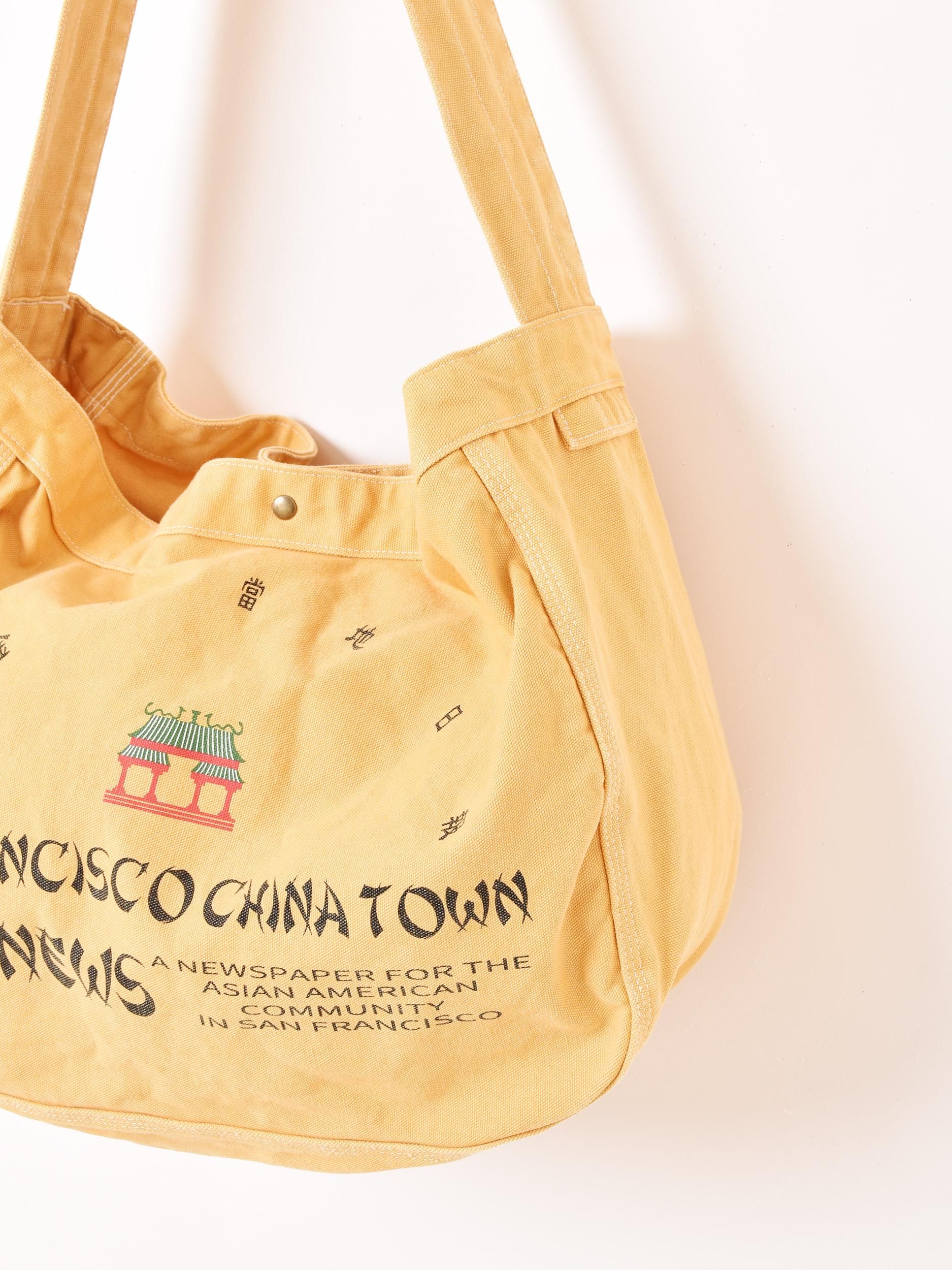 ニュースペーパーバッグ【SANFRANCISCO CHINA TOWN】 - 古着屋 ニュースペーパーバッグ【SANFRANCISCO CHINA TOWN】 - 古着屋