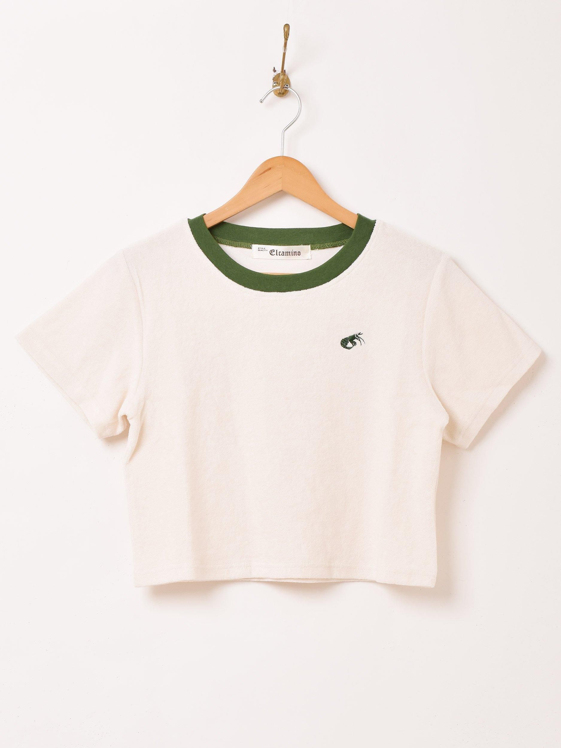4色展開】「Meridian」ワンポイント刺繍 パイル生地 Tシャツ