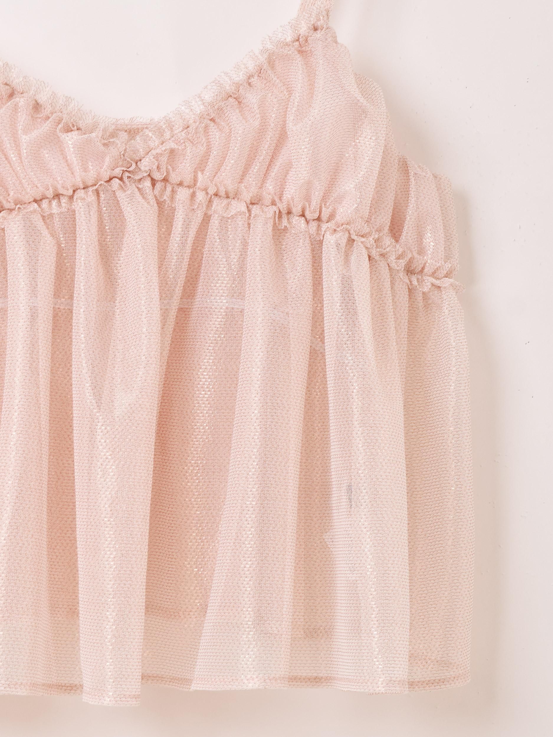 【人気商品】 jumelle チュールビスチェ　ピンク tulle feather bustier #2カラー | トップス | JUMELLE