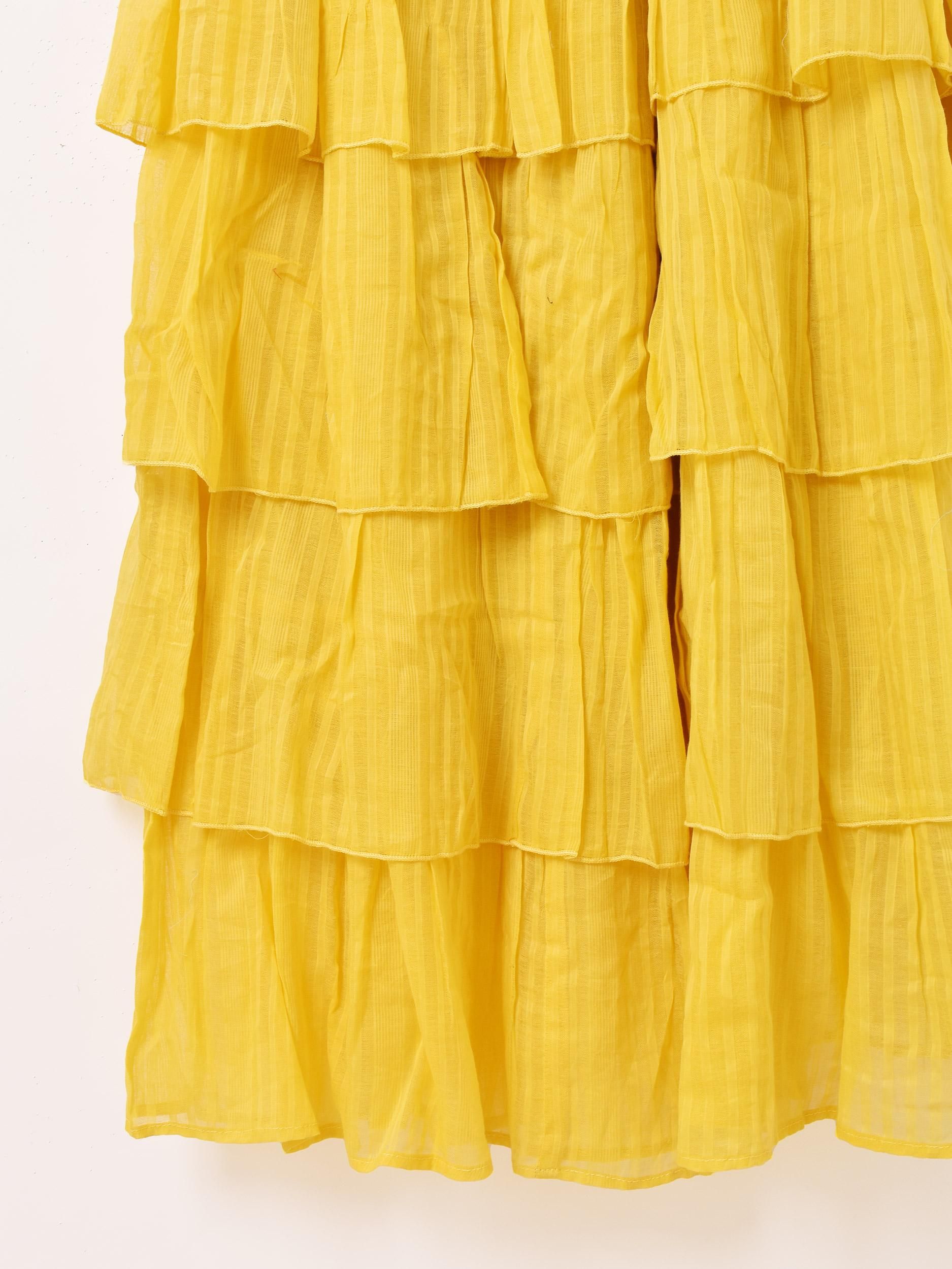 room306contemporary キャミソール ワンピース M イエロー